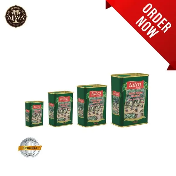 Tatco Olive Oil – Extra Virgin & Cold Pressed (500ml / 1L)-ajwafrommadina